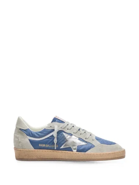 Sneakerși Golden Goose Ball Star din piele de căprioară gri
