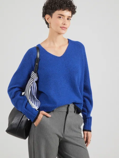 VERO MODA Pulover VMAQUARIUS închis albastru