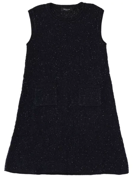 Mini rochie mini Fabiana Filippi de costum mini albastru