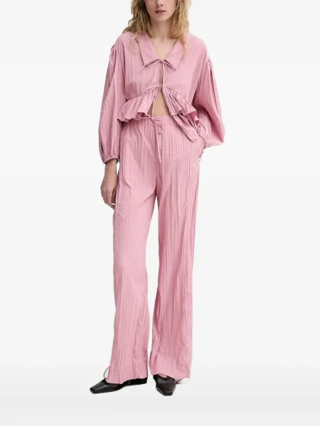 Bluză Stine Goya cu volane roz