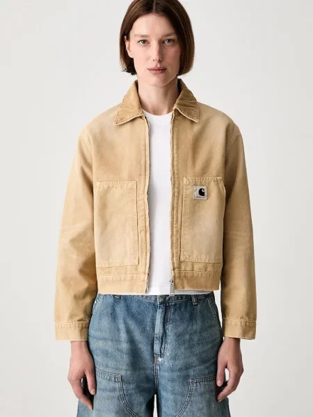 Carhartt WIP W OG Arcan geacă de blugi pentru femei din denim