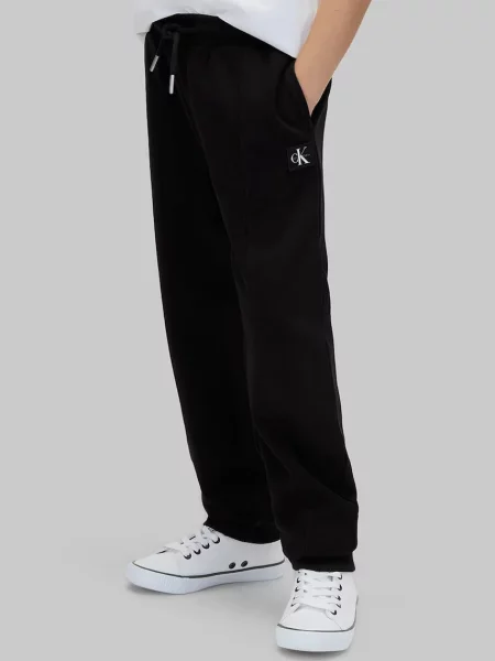 Calvin Klein Jeans pantaloni de trening pentru copii din negru