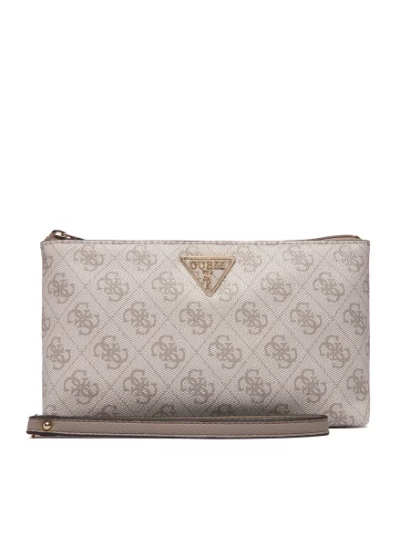 Guess Косметичка Laurell II Slg бежевий