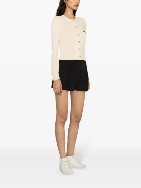 Decupat cardigan Palm Angels cu broderie