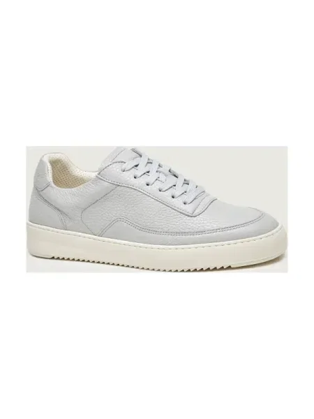 Filling Pieces Teniși din piele Mondo Grain gri