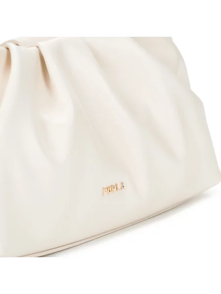 Crossbody kabelka Furla béžová