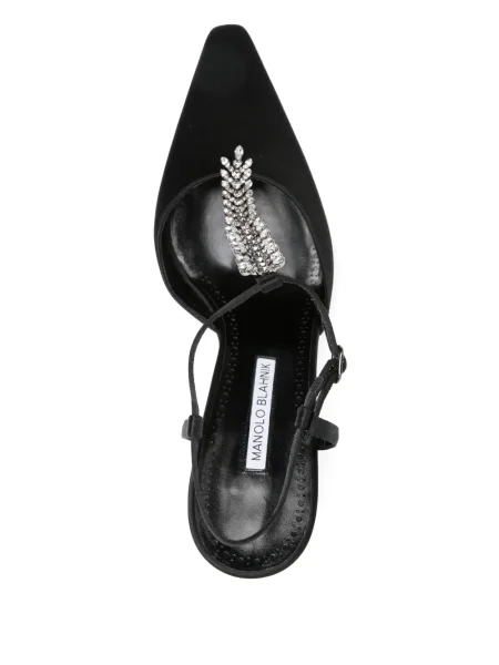 Sandale Manolo Blahnik negru