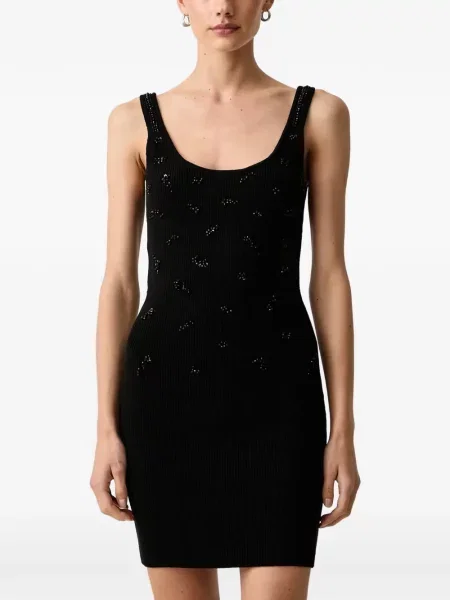 Rochie Armani Exchange tricotate negru