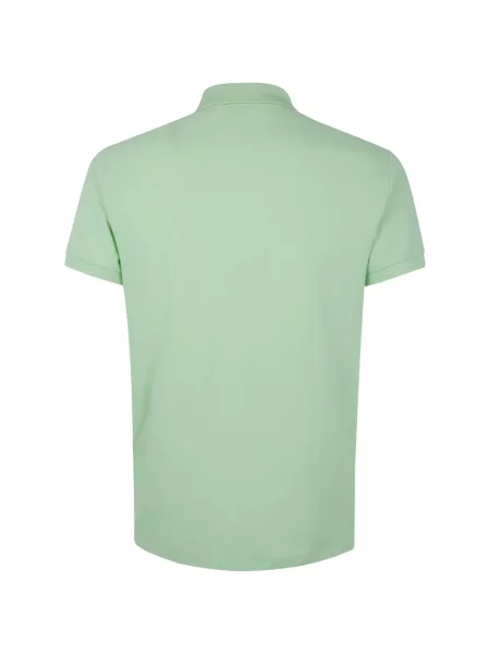 Polo Polo Ralph Lauren scurt cu autograf cu dungi verde