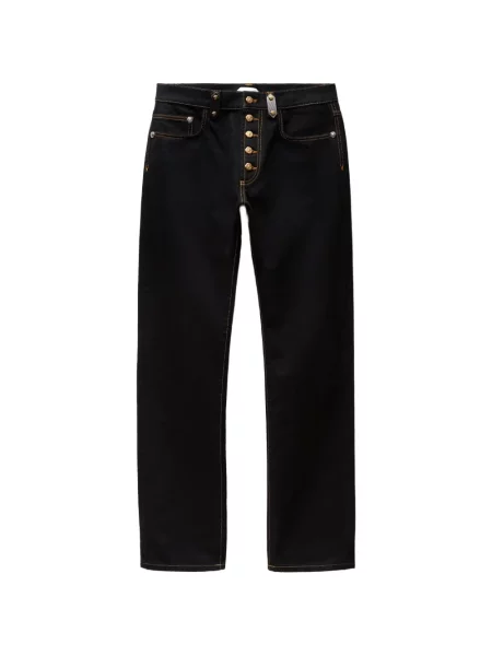 Blugi drepți Versace negru