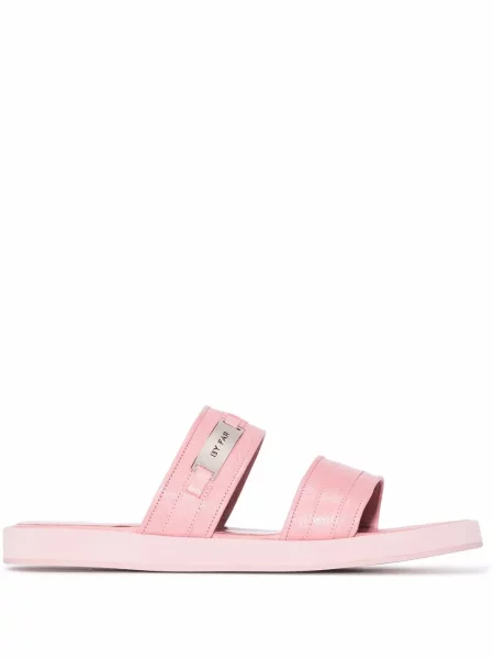 Sandale By Far din piele roz