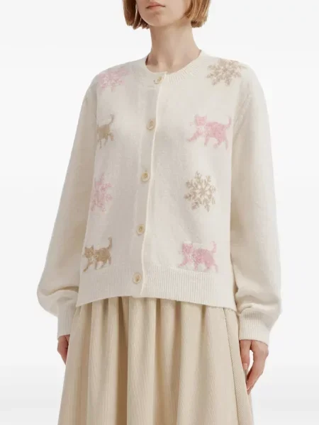 Cardigan B+ab alb