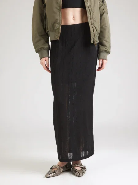 VERO MODA Fustă VMEA' negru