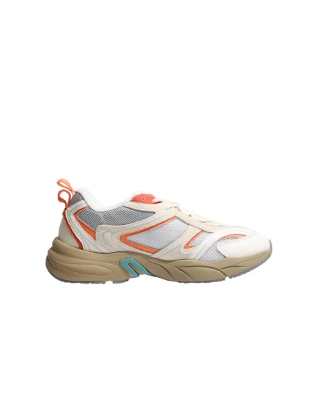 Sneakersy Calvin Klein skórzane retro białe