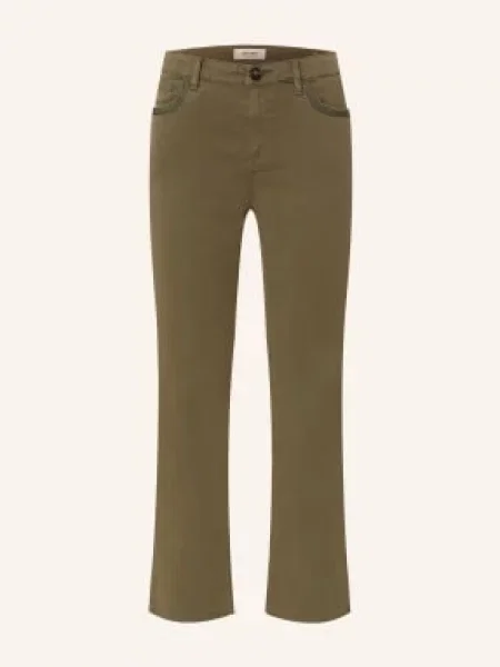 Mos Mosh Spodnie Mmashley Sati gruen zielone