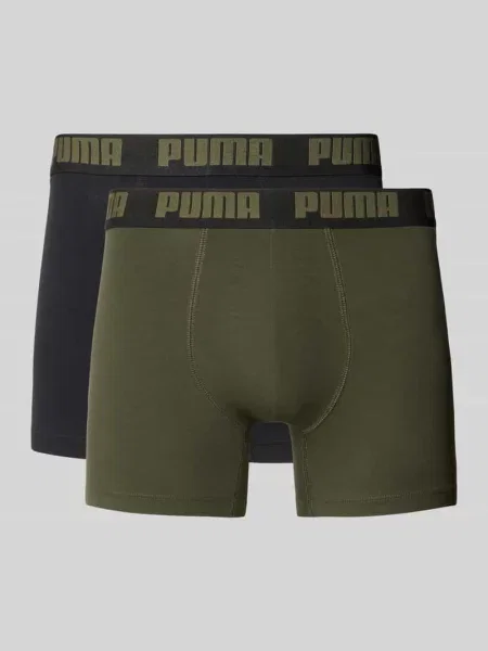 Bokserki o kroju slim fit z mieszanki bawełny w zestaw 2 szt. model EVERDAY' Puma