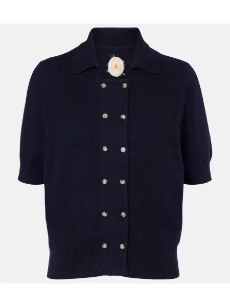 Polo Jardin Des Orangers din cașmir albastru