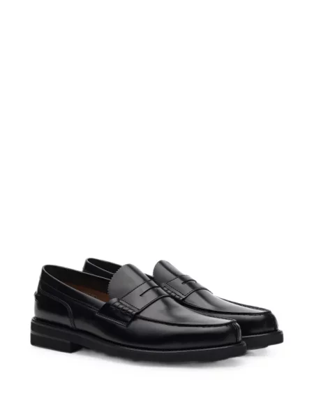 Pantofi loafer Lottusse din piele negru