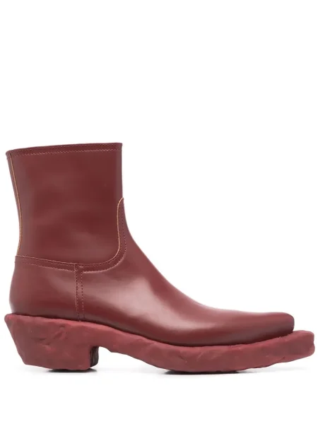 Botine Camperlab din piele roșu
