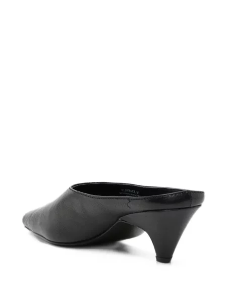 Papuci tip mules Senso negru