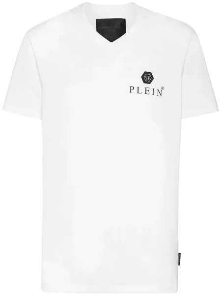 Tricou Philipp Plein alb