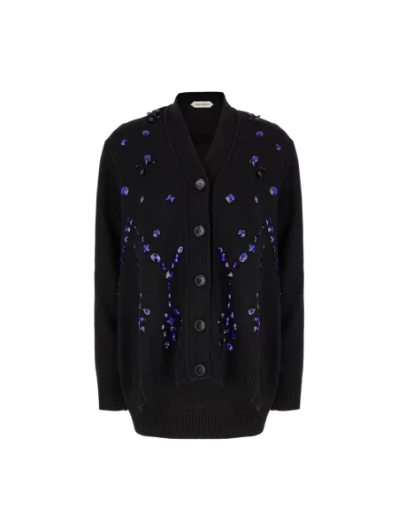 Sweter Alberta Ferretti z kaszmiru czarny