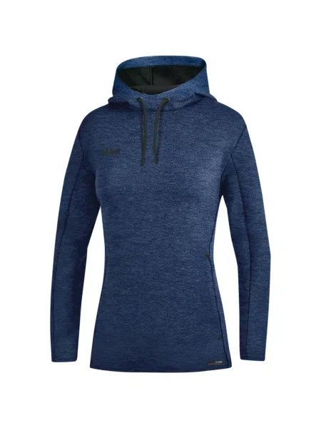 Bluza z kapturem Jako Premium Basics niebieska
