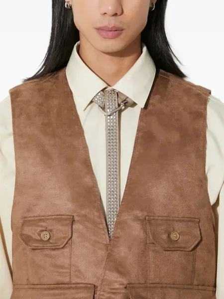 Vestă Engineered Garments maro