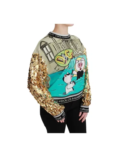 Lniana bluza Dolce And Gabbana