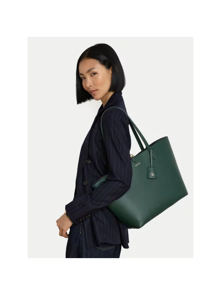 LAUREN RALPH LAUREN Ročna torba zelena