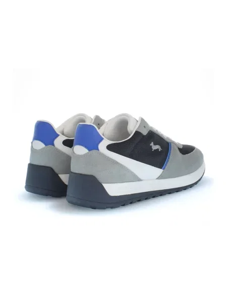 Sneakersy Harmont & Blaine zamszowe z logo szare