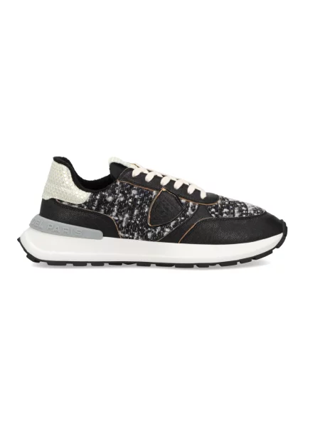 Buty do biegania Philippe Model skórzane do biegania czarne