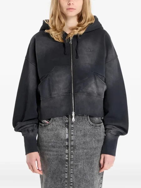 Hanorac cu glugă Dime gri