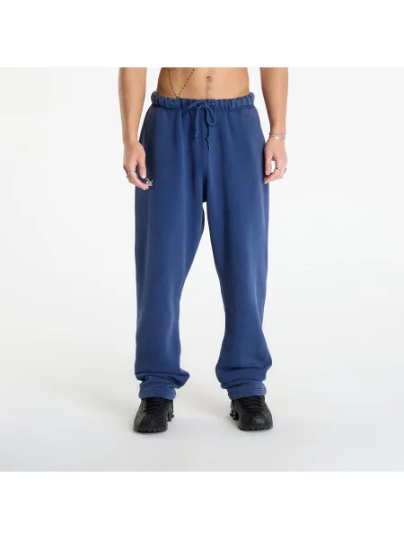 Pantaloni Patta Classic Acid Washed Straight Leg Jogging Pants Estate Blue S albastru