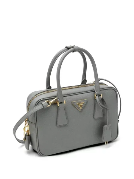 Geantă shopper Prada gri