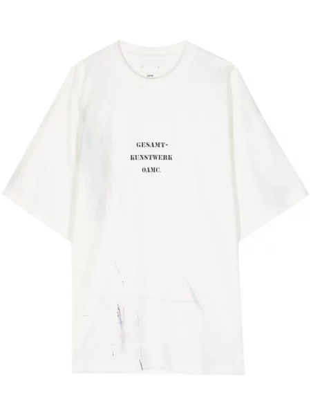 Tricou Oamc alb