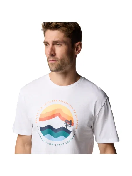 Tricou Columbia alb