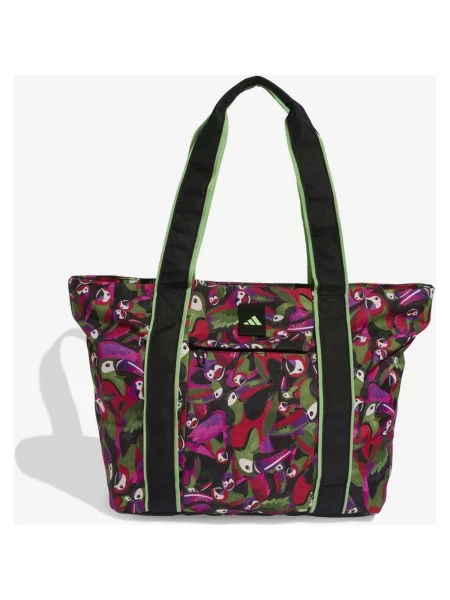 Torba adidas Farm Bowling czarno‑liliowa czarna