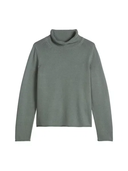Sweter z golfem Marc O'polo niebieski