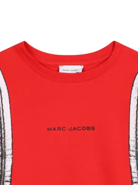 Koszulka dziecięca Marc Jacobs czerwona