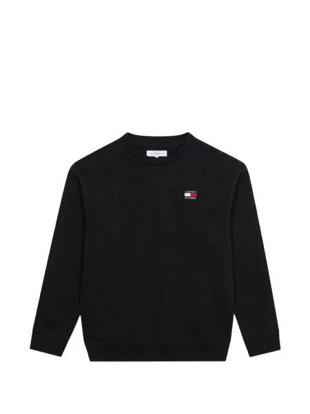 Dětska mikina Tommy Hilfiger černá