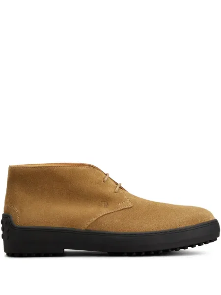 Botine Tod's din piele de căprioară maro