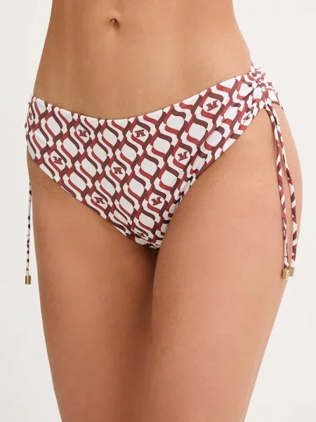 Max Mara Beachwear figi kąpielowe SIBILLA pomarańczowe
