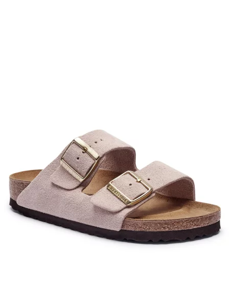 Pantofi Birkenstock din piele roz
