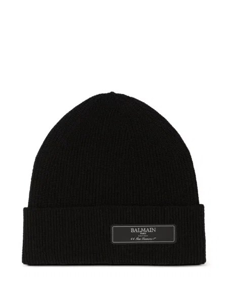 Căciulă Balmain de lână negru