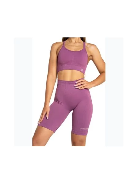 Байкерські тренувальні шорти Gym Glamour Push Up merry berry