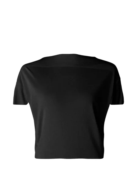 Tricou Jacquemus drapate negru