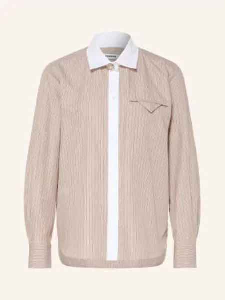 Sandro Bluzka Koszulowa beige biała