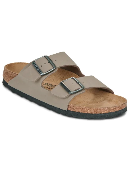 Sneakers Birkenstock Arizona Birkibuc Unisex Gray Taupe EUR 37 bej