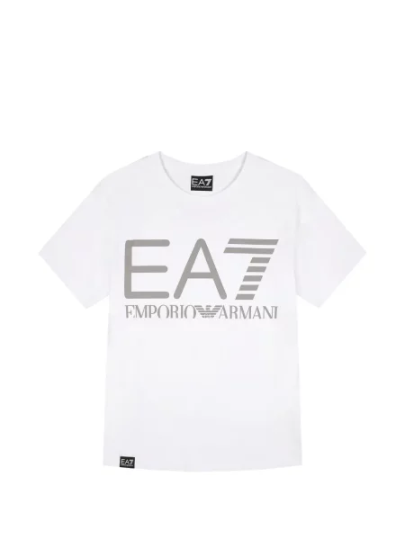 Tricou copii Ea7 Emporio Armani alb